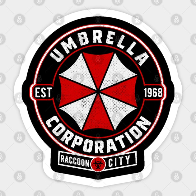 Umbrella corporation logo Sticker by OniSide